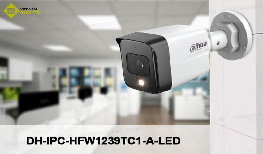 Camera IP 2MP Dahua DH-IPC-HFW1239TC1-A-LED Camera IP 2MP Dahua DH-IPC-HFW1239TC1-A-LED