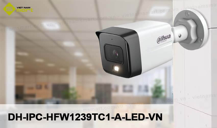 Camera IP 2MP Dahua DH-IPC-HFW1239TC1-A-LED-VN Camera IP 2MP Dahua DH-IPC-HFW1239TC1-A-LED-VN