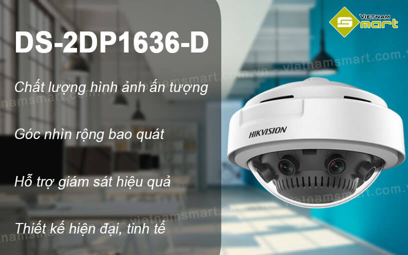 Camera toàn cảnh 360° PanoVu Hikvision DS-2DP1636-D