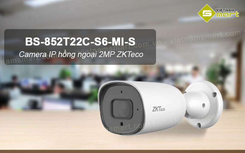 Camera IP hồng ngoại 2MP ZKTeco BS-852T22C-S6-MI-S