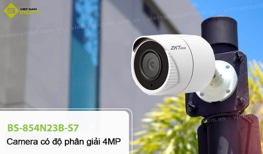 Camera IP hồng ngoại 4MP ZKTeco BS-854N23B-S7 Camera IP hồng ngoại 4MP ZKTeco BS-854N23B-S7