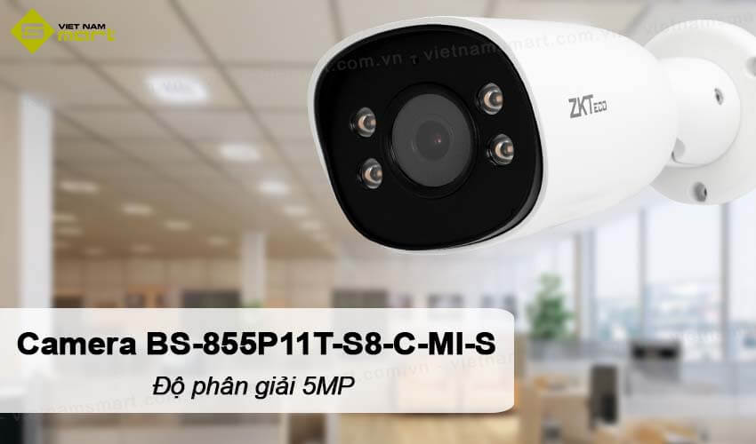 Camera IP BioSense 5MP ZKTeco BS-855P11T-S8-C-MI-S Camera IP BioSense 5MP ZKTeco BS-855P11T-S8-C-MI-S