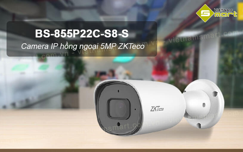 Camera IP cố định BioSense 5MP ZKTeco BS-855P22C-S8-S