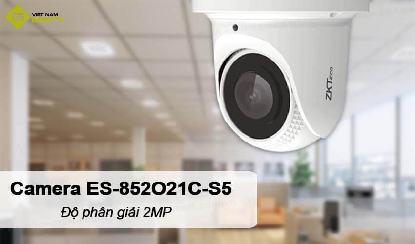 Camera IP hồng ngoại 2MP ZKTeco ES-852O21C-S5 Camera IP hồng ngoại 2MP ZKTeco ES-852O21C-S5