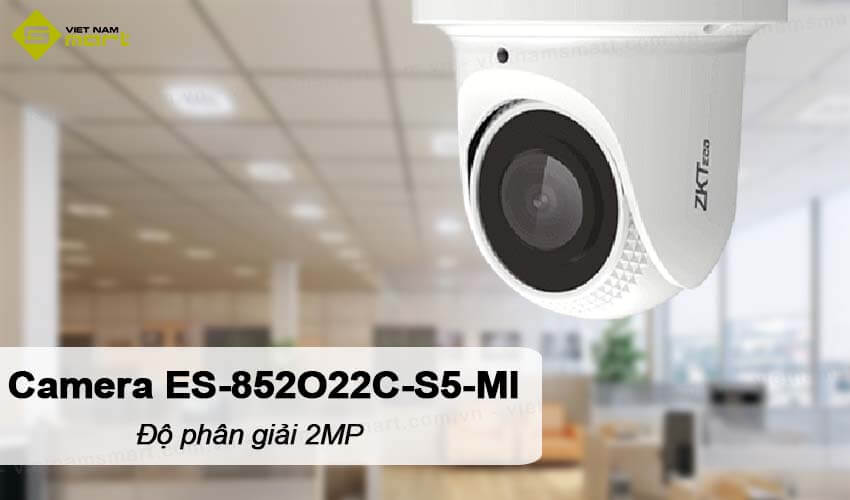 Camera IP hồng ngoại 2MP ZKTeco ES-852O22C-S5-MI