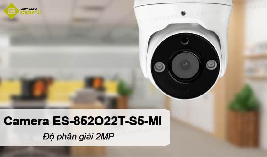 Camera IP hồng ngoại 2MP ZKTeco ES-852O22T-S5-MI