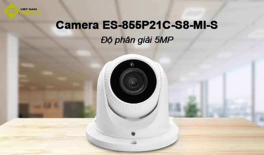 Camera IP BioSense 5MP ZKTeco ES-855P21C-S8-MI-S