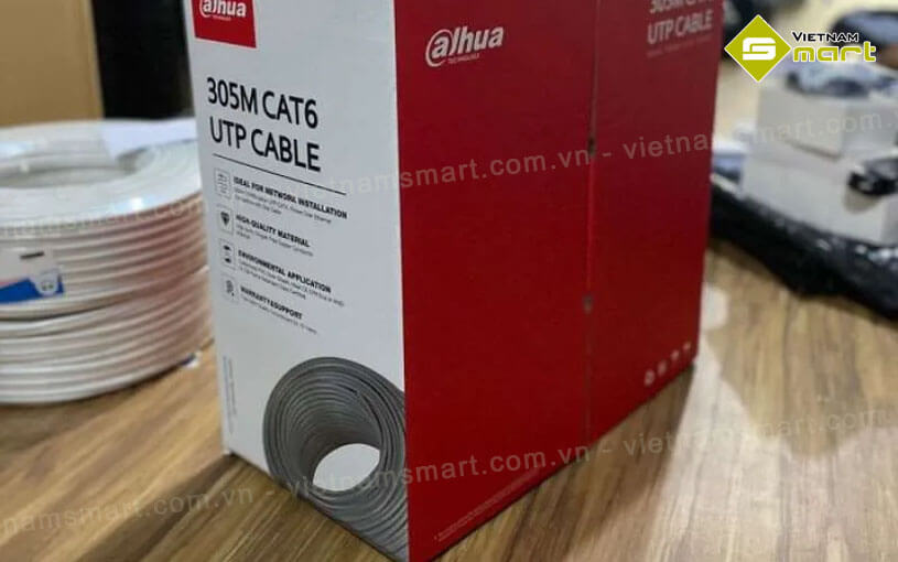 Cáp mạng UTP CAT6 Dahua DH-PFM920I-6UN-CN (CAT6 - 305m)
