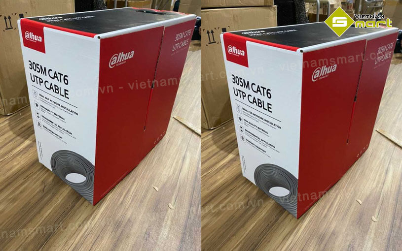 Cáp mạng UTP CAT6 Dahua DH-PFM920I-6UN-CN (CAT6 - 305m)