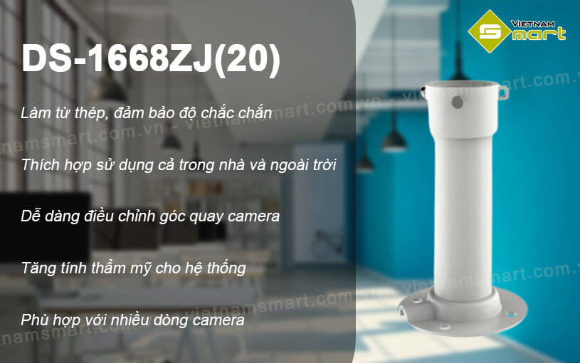 Chân đế camera Hikvision DS-1668ZJ(20)