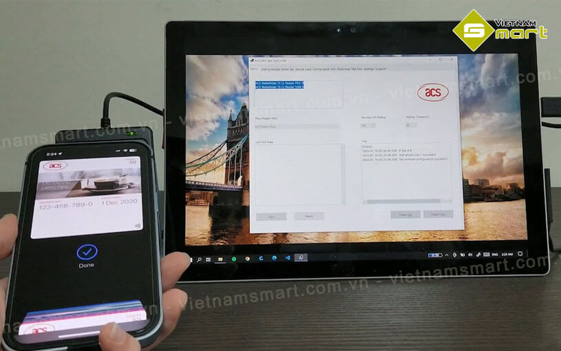 Đầu đọc NFC Type-A ACS WalletMate Đầu đọc NFC Type-A ACS WalletMate