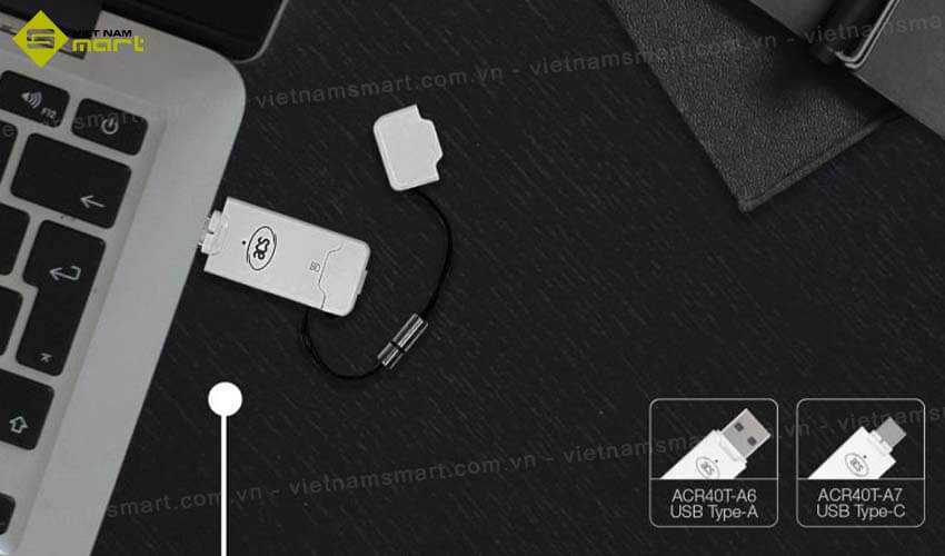 Đầu đọc thẻ USB Type-C ACS ACR40T-A7