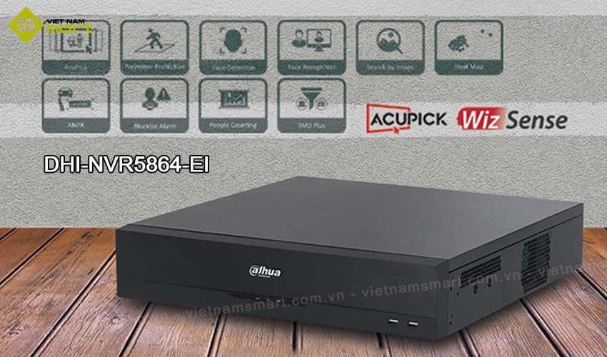 Đầu ghi hình IP 64 kênh Dahua DHI-NVR5864-EI