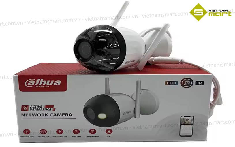 Camera IP Full-Color không dây 4MP Dahua DH-F4C-LED Camera IP Full-Color không dây 4MP DAHUA DH-F4C-LED