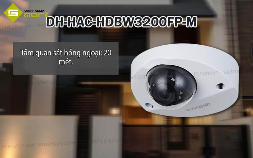 Camera hồng ngoại DAHUA DH-HAC-HDBW3200FP-M Camera hồng ngoại DAHUA DH-HAC-HDBW3200FP-M