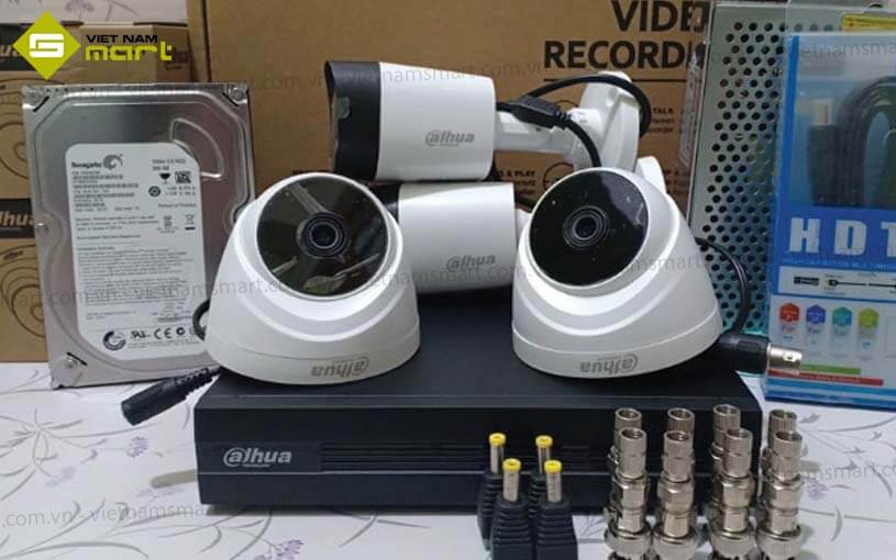 Camera Dome HDCVI hồng ngoại 2MP Dahua DH-HAC-T1A21P Camera Dome HDCVI hồng ngoại 2MP Dahua DH-HAC-T1A21P