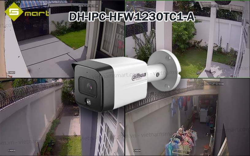 Camera IP 2MP Dahua DH-IPC-HFW1230TC1-A