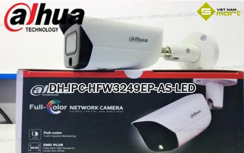 Camera IP Full-Color 2MP Dahua DH-IPC-HFW3249EP-AS-LED