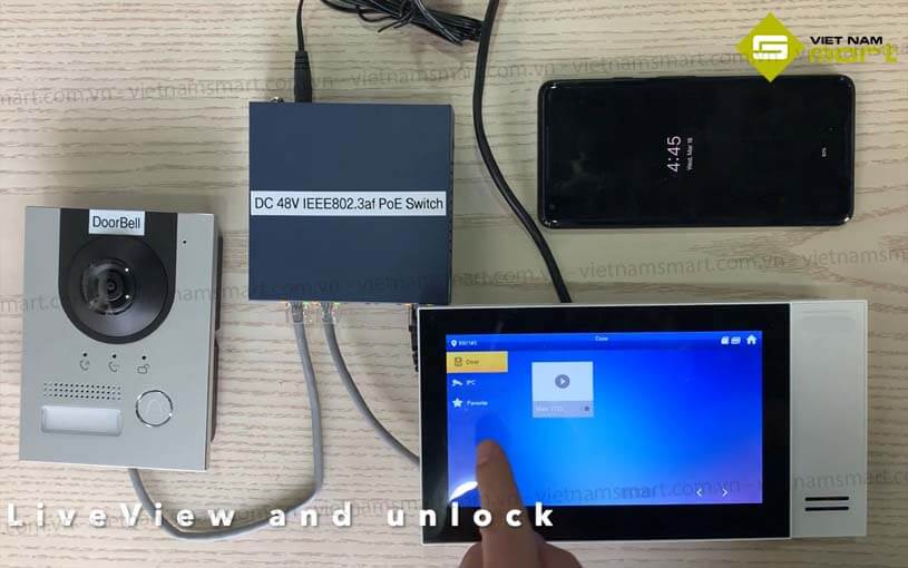 Màn hình chuông cửa 7inch DAHUA DHI-VTH2421FW-P