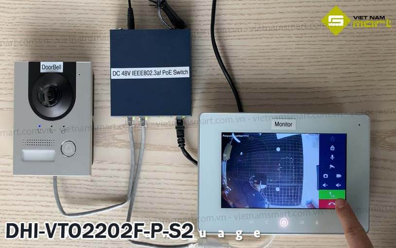 Nút nhấn camera chuông cửa IP Dahua DHI-VTO2202F-P-S2 Nút nhấn camera chuông cửa IP Dahua DHI-VTO2202F-P-S2