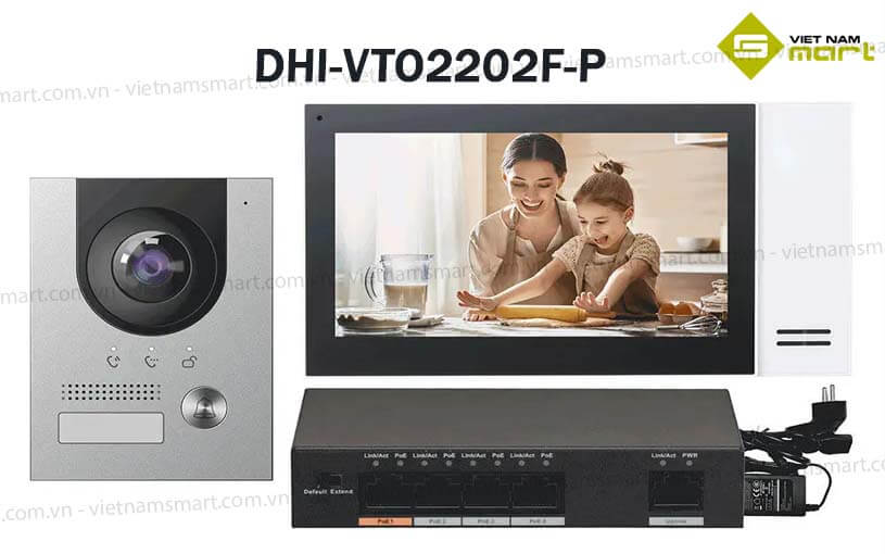 Camera chuông cửa IP Dahua DHI-VTO2202F-P Camera chuông cửa IP Dahua DHI-VTO2202F-P