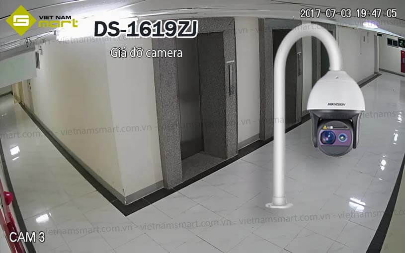 Giá đỡ camera Hikvision DS-1619ZJ Giá đỡ camera Hikvision DS-1619ZJ