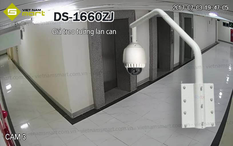 Giá treo tường Hikvision DS-1660ZJ Giá treo tường Hikvision DS-1660ZJ