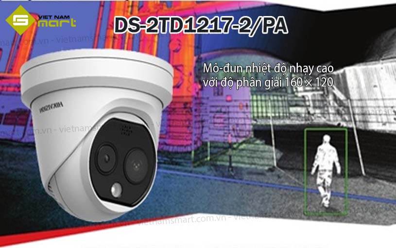 Camera mạng quang phổ Hikvision DS-2TD1217-2/PA
