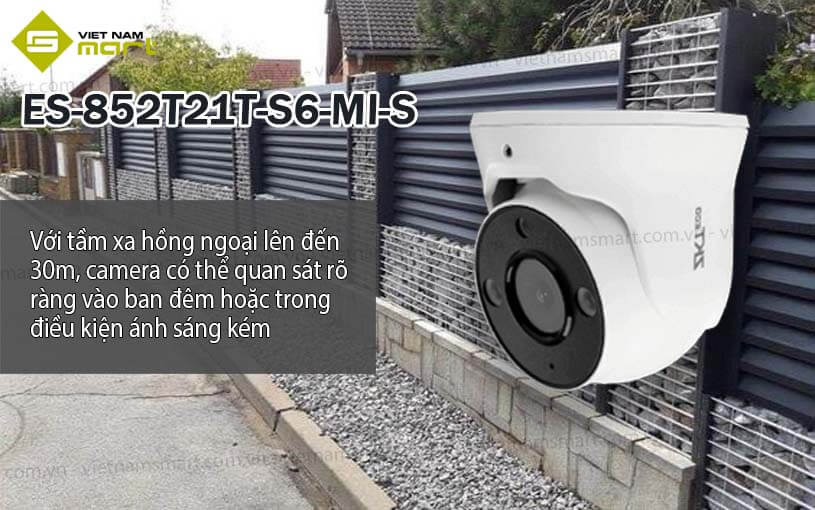 Camera IP cố định BioSense 2MP ZKTeco ES-852T21T-S6-MI-S Camera IP cố định BioSense 2MP ZKTeco ES-852T21T-S6-MI-S
