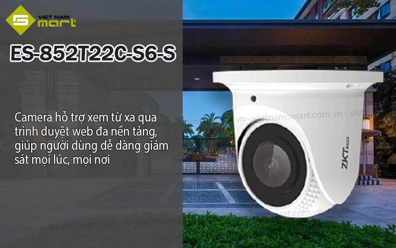 Camera IP cố định BioSense 2MP ZKTeco ES-852T22C-S6-S