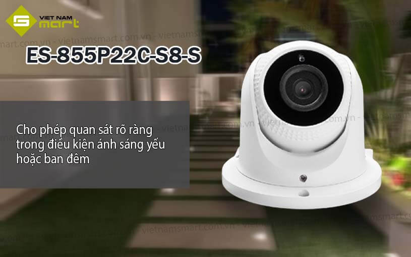 Camera IP cố định BioSense 5MP ZKTeco ES-855P22C-S8-S Camera IP cố định BioSense 5MP ZKTeco ES-855P22C-S8-S