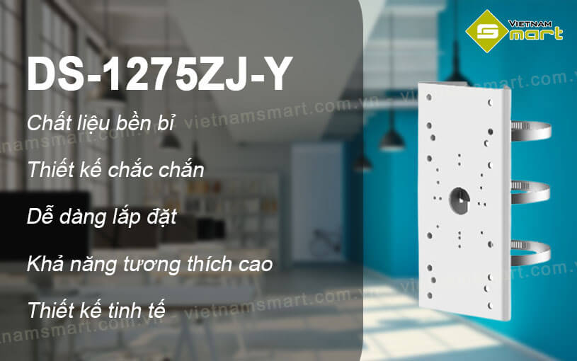 Giá đỡ camera cột dọc Hikvision DS-1275ZJ-Y