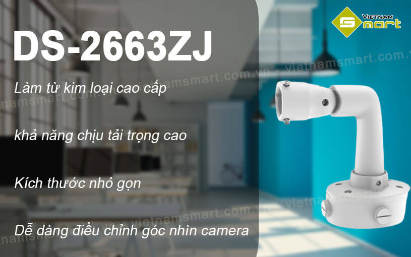 Giá treo tường camera Hikvision DS-2663ZJ Giá treo tường camera Hikvision DS-2663ZJ