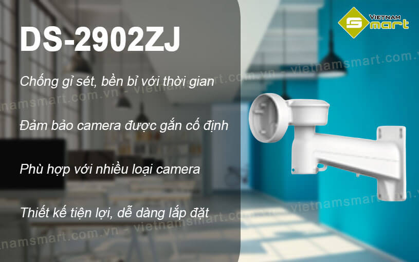 Giá treo tường camera Hikvision DS-2902ZJ