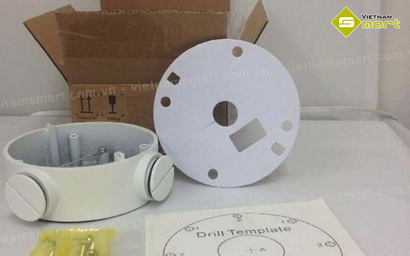 Hộp đựng mối nối hai mạch điện Hikvision DS-1260ZJ Hộp đựng mối nối hai mạch điện Hikvision DS-1260ZJ