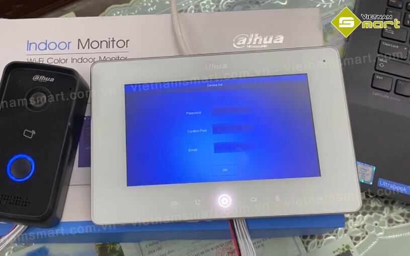 Màn hình chuông cửa IP không dây Dahua DHI-VTH5221D-S2 Màn hình chuông cửa IP không dây Dahua DHI-VTH5221D-S2