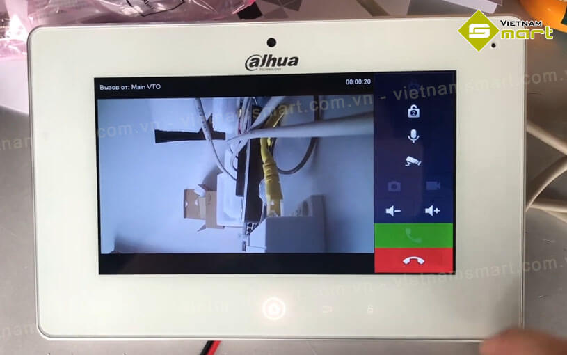 Màn hình chuông cửa IP không dây Dahua DHI-VTH5221DW-S2