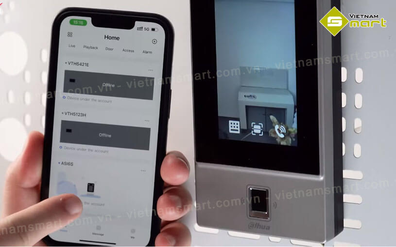 Máy chấm công khuôn mặt Dahua DHI-ASI6214S-PW