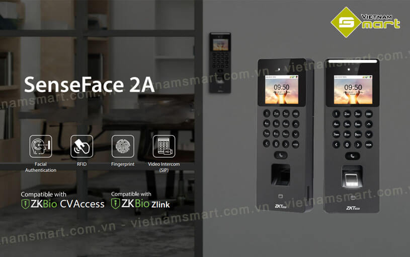 Máy chấm công khuôn mặt ZKTeco SenseFace 2A giúp quản lý nhân sự một các tối ưu nhất