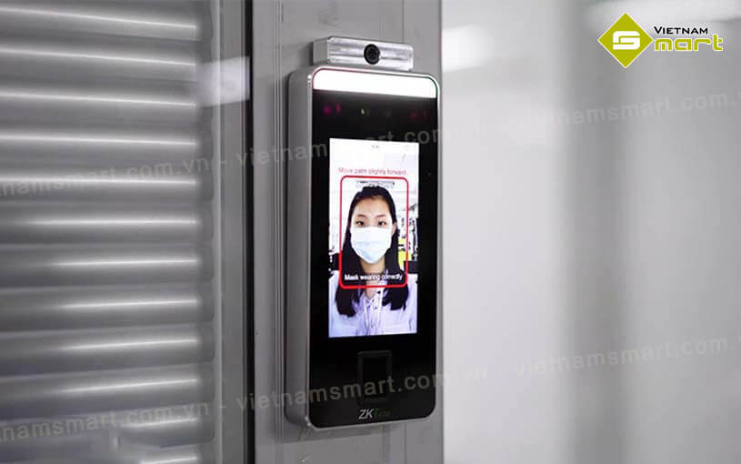 Máy chấm công khuôn mặt ZKTeco SpeedFace-V5L[QR][TD]