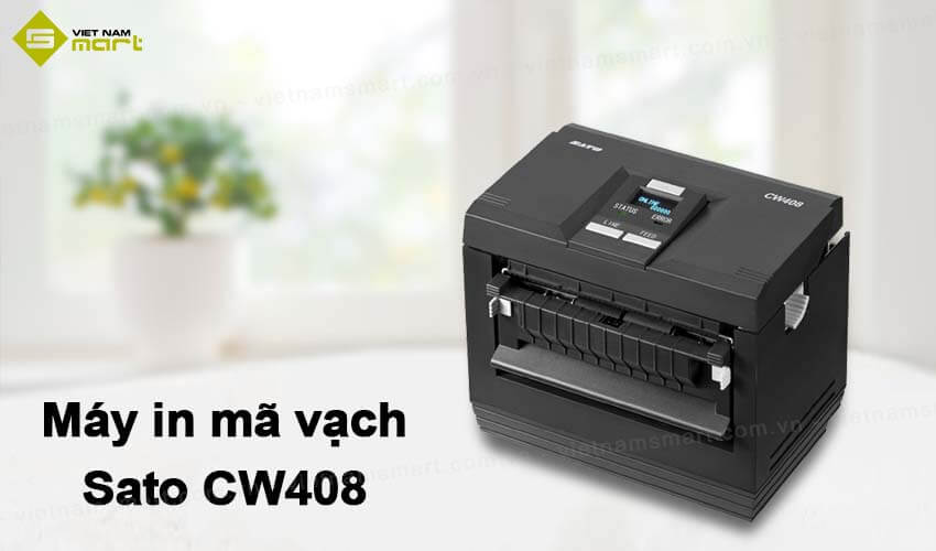 Máy in mã vạch Sato CW408