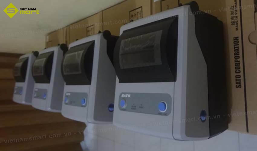 Máy in nhãn mã vạch SATO CG412