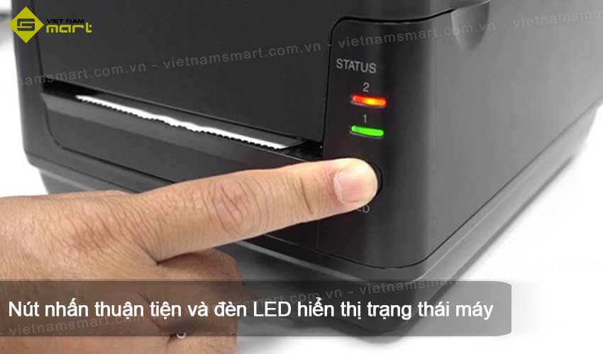 Máy in nhãn mã vạch Sato WS408TT