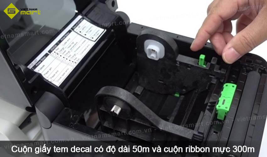 Máy in nhãn mã vạch Sato WS408TT