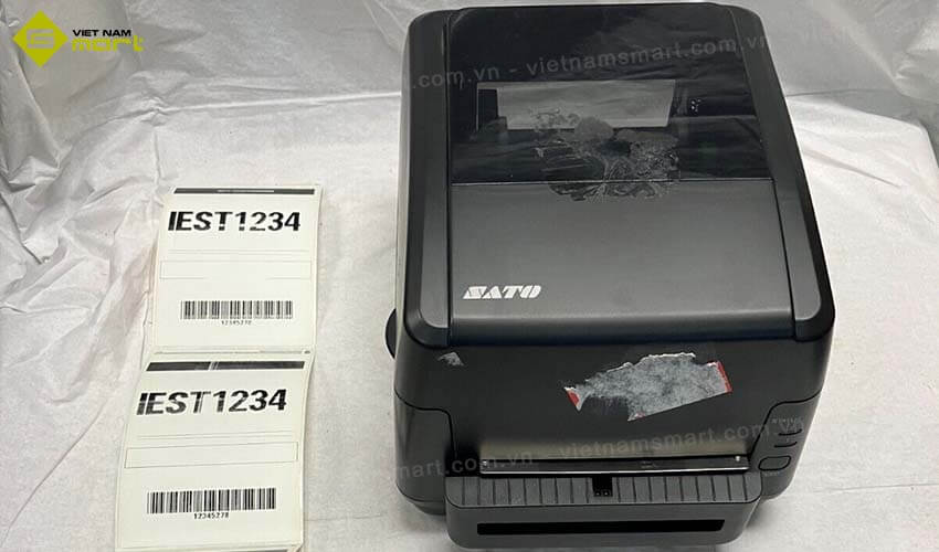 Máy in nhãn mã vạch Sato WS412TT