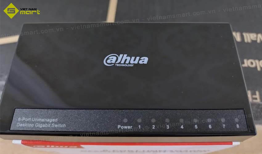 Switch 8 cổng Dahua DH-PFS3008-8GT-L Switch 8 cổng Dahua DH-PFS3008-8GT-L