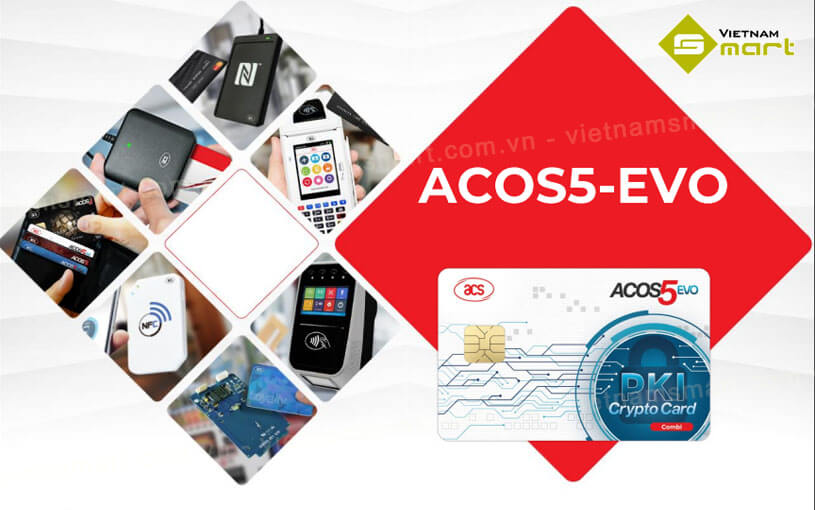 Thẻ nhựa thông minh ACS ACOS5-EVO