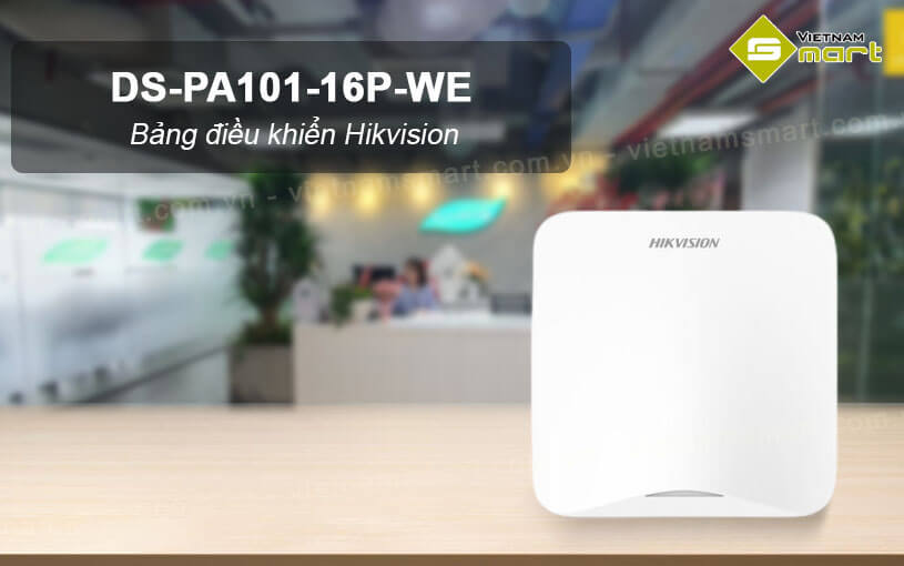 Bảng điều khiển Hikvision DS-PA101-16P-WE Bảng điều khiển Hikvision DS-PA101-16P-WE