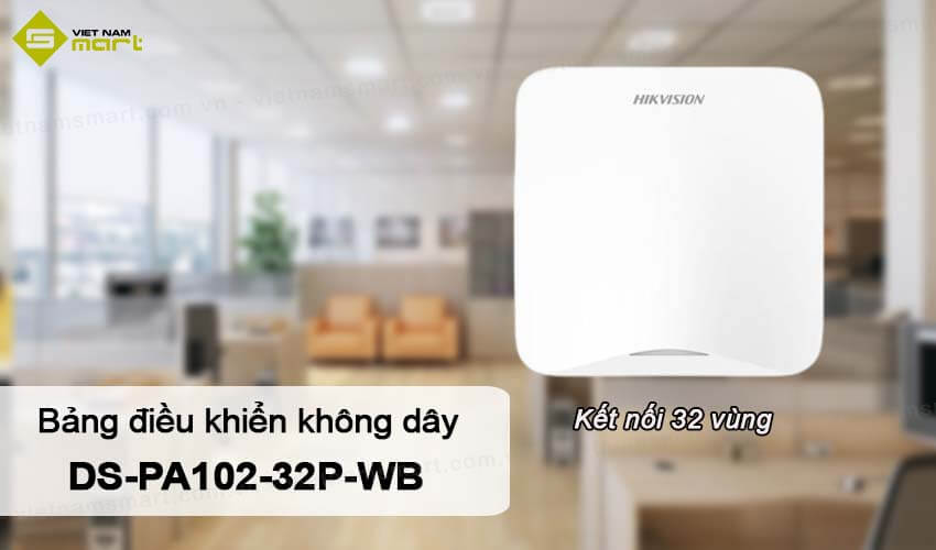 Bảng điều khiển Hikvision DS-PA102-32P-WB Bảng điều khiển Hikvision DS-PA102-32P-WB