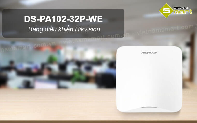 Bảng điều khiển Hikvision DS-PA102-32P-WE Bảng điều khiển Hikvision DS-PA102-32P-WE